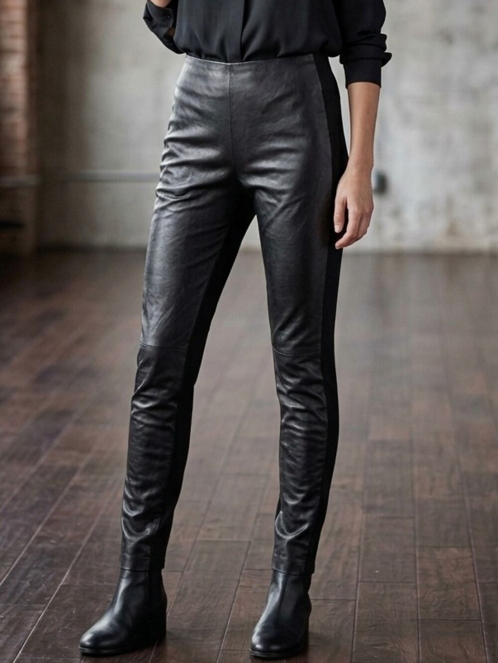 Danier Genuine Italian Leather Pants